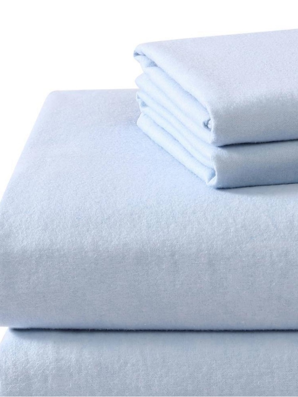 Light Blue Fitted Sheet Set - Premium Home Bedding